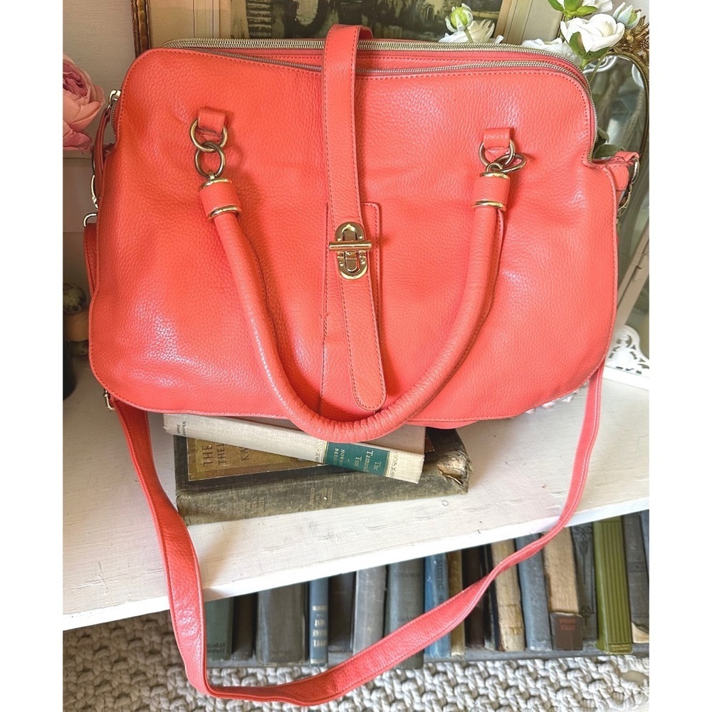 Just Fab bag with crossbody strap
